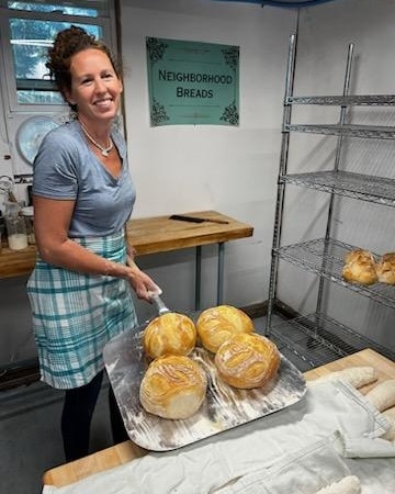 The baker at Neighborhood Breads