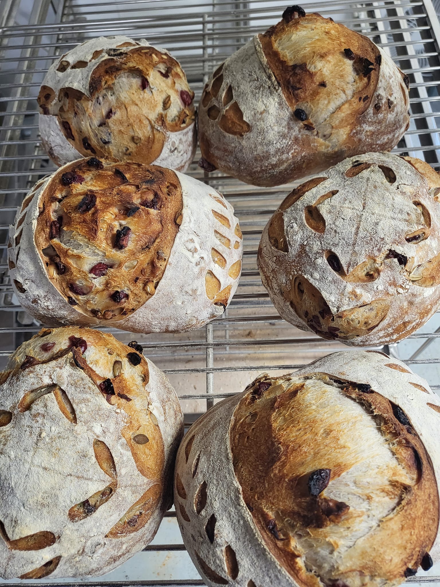 Crusty artisan bread